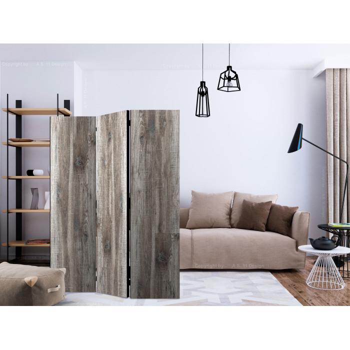 Paris Prix Paravent 3 Volets "Stylish Wood" 135x172cm