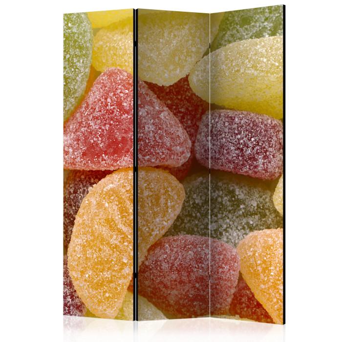Paris Prix Paravent 3 Volets "Tasty Fruit Jellies" 135x172cm
