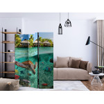 Paris Prix Paravent 3 Volets "Under The Surface Of Water" 135x172cm