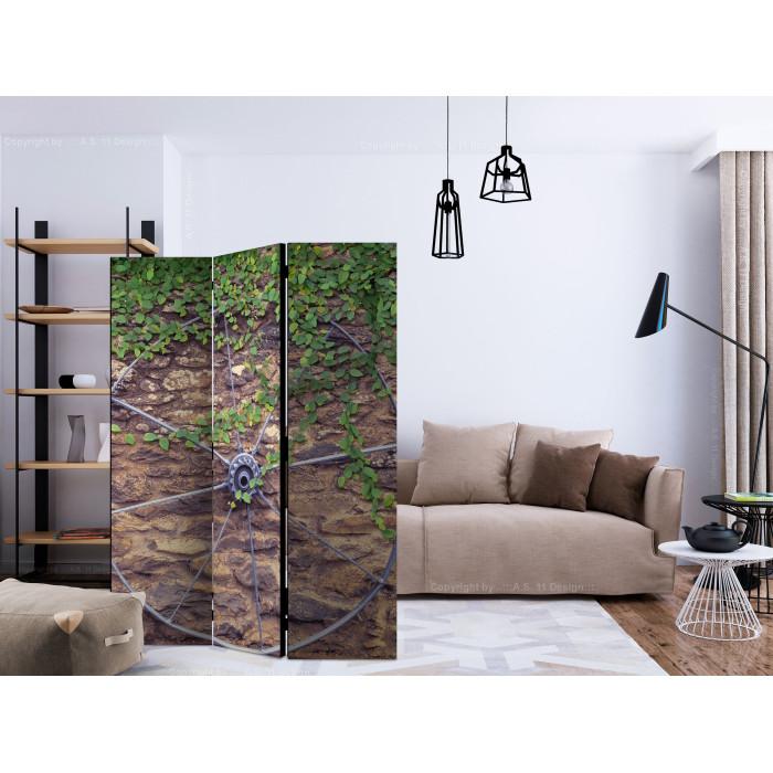 Paris Prix Paravent 3 Volets "Wheel Of Time" 135x172cm