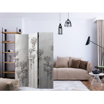 Paris Prix Paravent 3 Volets "Winter Garden" 135x172cm
