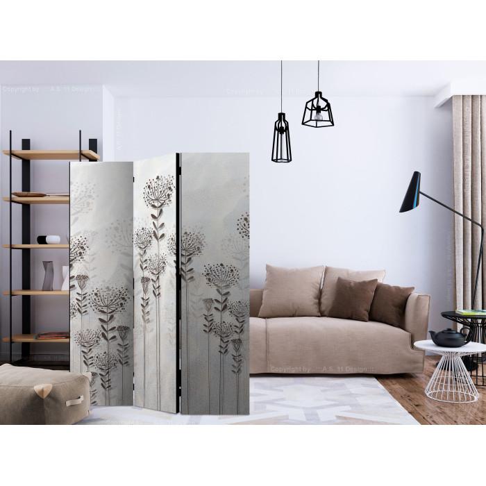 Paris Prix Paravent 3 Volets "Winter Garden" 135x172cm