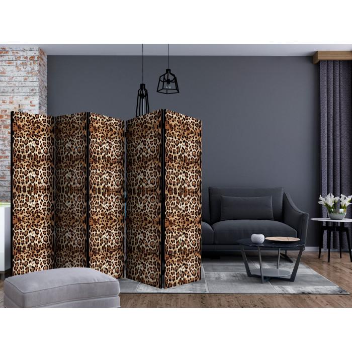 Paris Prix Paravent 5 Volets "Animal Theme" 172x225cm