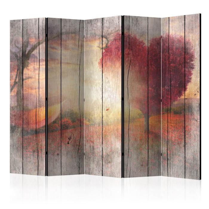 Paris Prix Paravent 5 Volets "Autumnal Love" 172x225cm