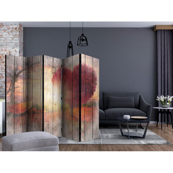Paris Prix Paravent 5 Volets "Autumnal Love" 172x225cm