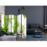 Paris Prix Paravent 5 Volets "Bamboos & Stones" 172x225cm