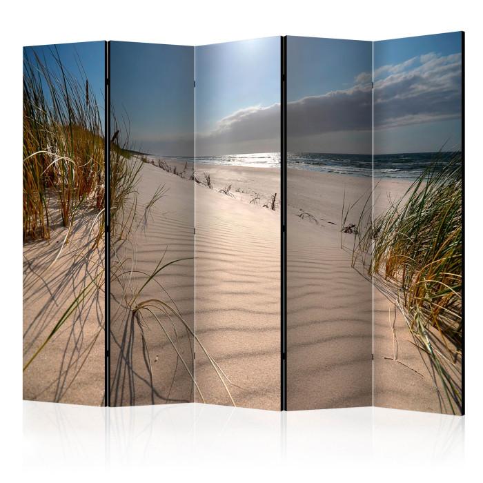 Paris Prix Paravent 5 Volets "Beach In Mrzezyno" 172x225cm
