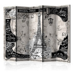paris prix Paravent 5 Volets "Bonjour Paris" 172x225cm
