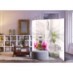 Paris Prix Paravent 5 Volets "Buddha & Orchids" 172x225cm