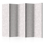 paris prix Paravent 5 Volets "Colourless Leaves" 172x225cm