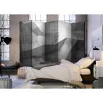 Paris Prix Paravent 5 Volets "Concrete Geometry" 172x225cm