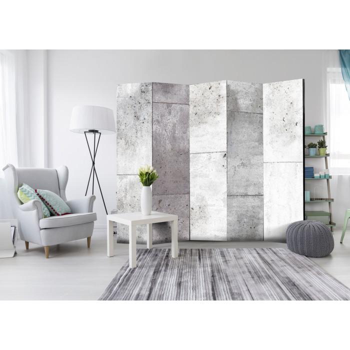 Paris Prix Paravent 5 Volets "Concretum Murum" 172x225cm