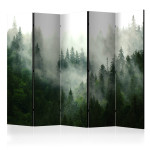 paris prix Paravent 5 Volets "Coniferous Forest" 172x225cm