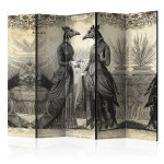 paris prix Paravent 5 Volets "Conversation" 172x225cm