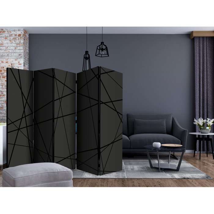 Paris Prix Paravent 5 Volets "Dark Intersection" 172x225cm
