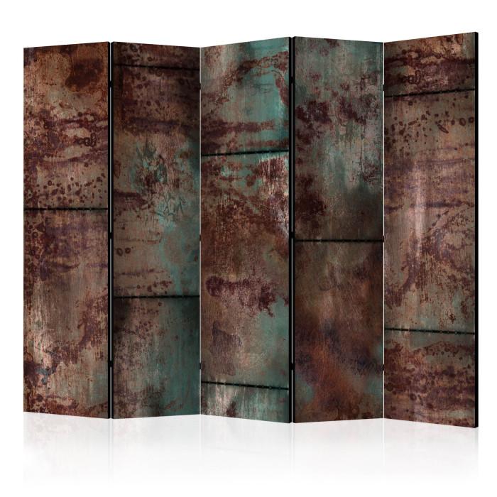 Paris Prix Paravent 5 Volets "Dark Metal Sheet" 172x225cm