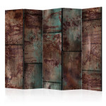 paris prix Paravent 5 Volets "Dark Metal Sheet" 172x225cm