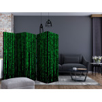 Paris Prix Paravent 5 Volets "Digital Rain" 172x225cm