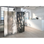 Paris Prix Paravent 5 Volets "Elegant Feather" 172x225cm