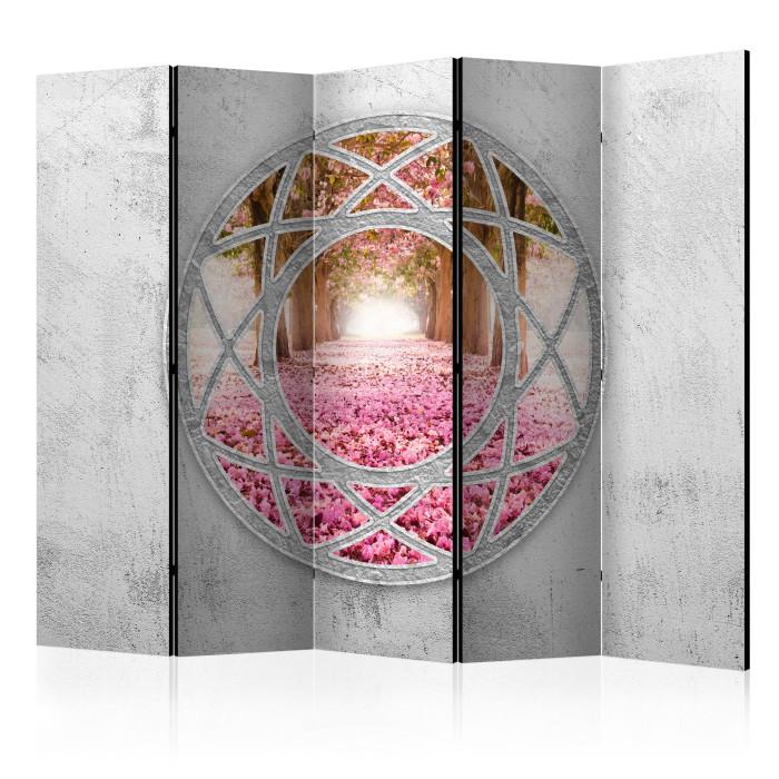 Paris Prix Paravent 5 Volets "Enchanted Window" 172x225cm