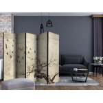 Paris Prix Paravent 5 Volets "Flock Of Birds" 172x225cm