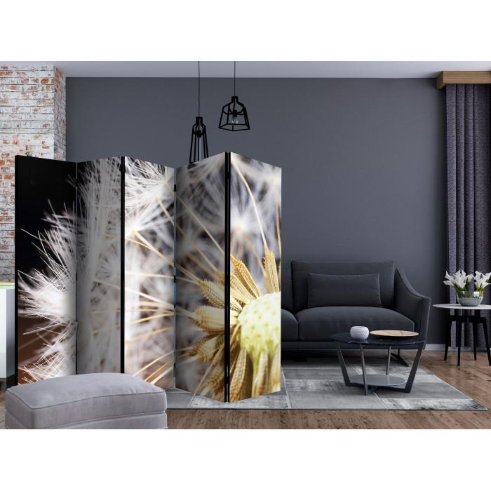 Paris Prix Paravent 5 Volets "Fluffy Dandelion" 172x225cm