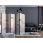 Paris Prix Paravent 5 Volets "Flying Swans" 172x225cm