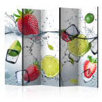 paris prix Paravent 5 Volets "Fruit Cocktail" 172x225cm