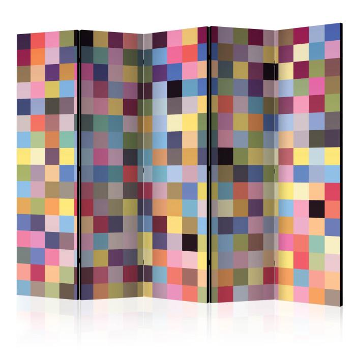 Paris Prix Paravent 5 Volets "Full Range Of Colors" 172x225cm
