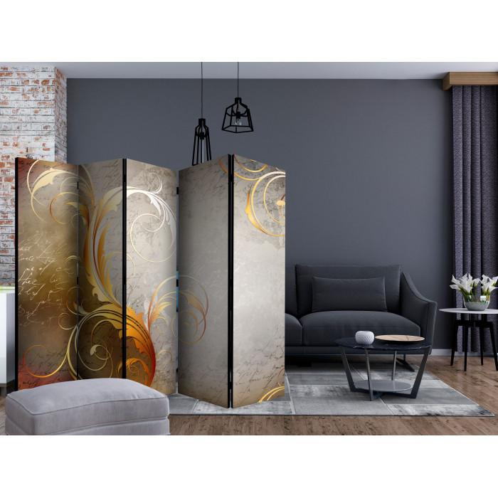 Paris Prix Paravent 5 Volets "Gold Letters" 172x225cm