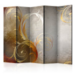paris prix Paravent 5 Volets "Gold Letters" 172x225cm
