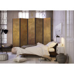 Paris Prix Paravent 5 Volets "Golden Temptation" 172x225cm
