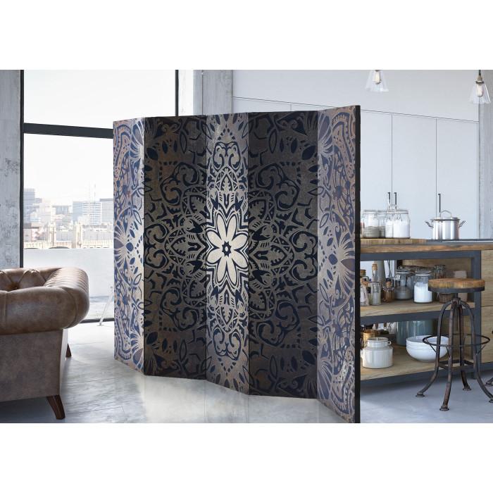 Paris Prix Paravent 5 Volets "Iron Flowers" 172x225cm