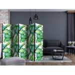Paris Prix Paravent 5 Volets "Jungle Leaves" 172x225cm