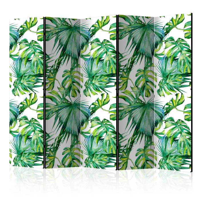 Paris Prix Paravent 5 Volets "Jungle Leaves" 172x225cm