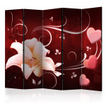 paris prix Paravent 5 Volets "Love Message" 172x225cm