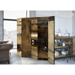 Paris Prix Paravent 5 Volets "Metal Alliance" 172x225cm