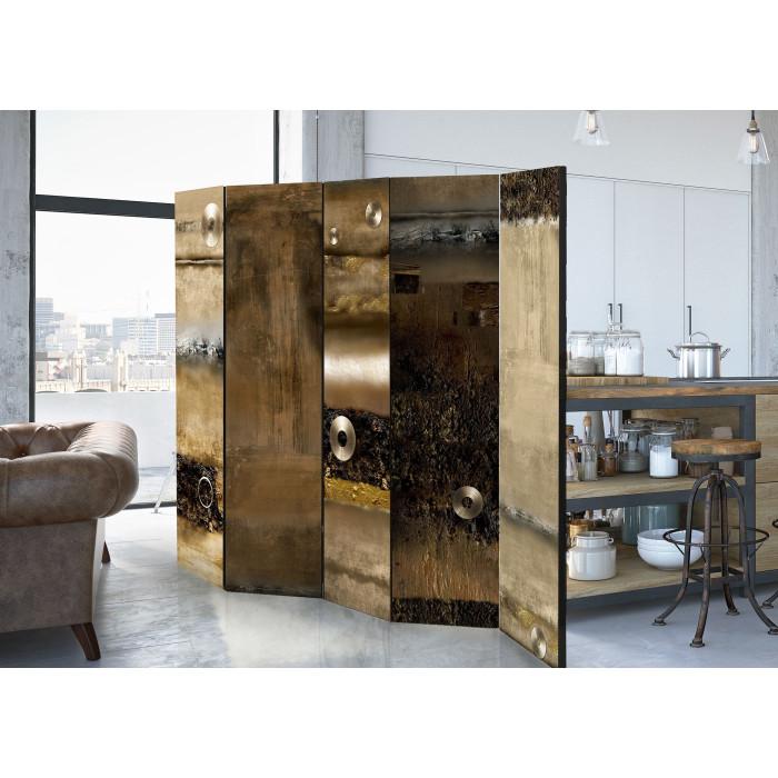 Paris Prix Paravent 5 Volets "Metal Alliance" 172x225cm