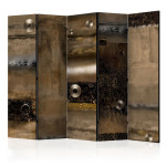 paris prix Paravent 5 Volets "Metal Alliance" 172x225cm