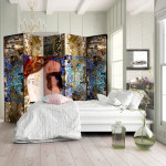 Paris Prix Paravent 5 Volets "Mother's Hug" 172x225cm