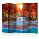 paris prix Paravent 5 Volets "Nature's Magic" 172x225cm