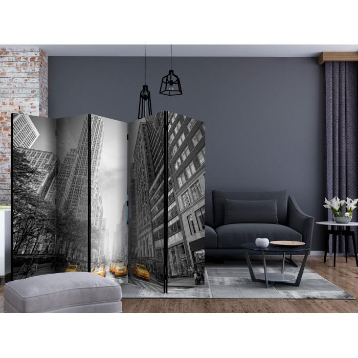 Paris Prix Paravent 5 Volets "New York Yellow Taxis" 172x225cm