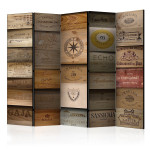 paris prix Paravent 5 Volets "Old Vineyard" 172x225cm