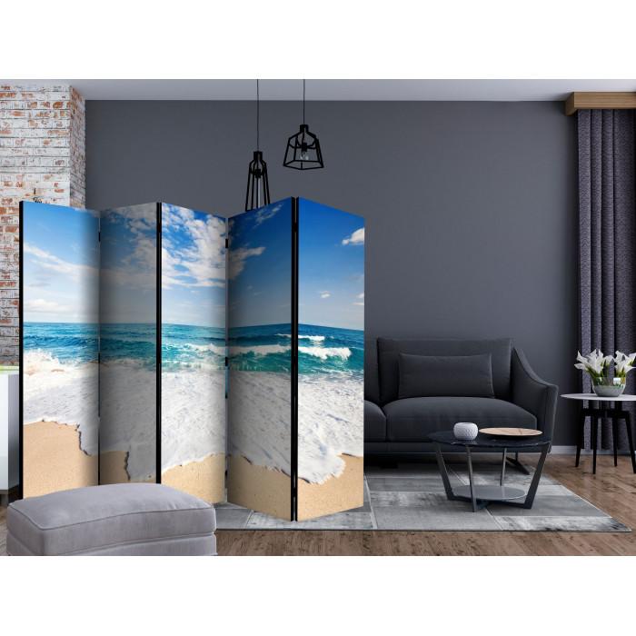 Paris Prix Paravent 5 Volets "Photo Wallpaper – By The Sea" 172x225cm