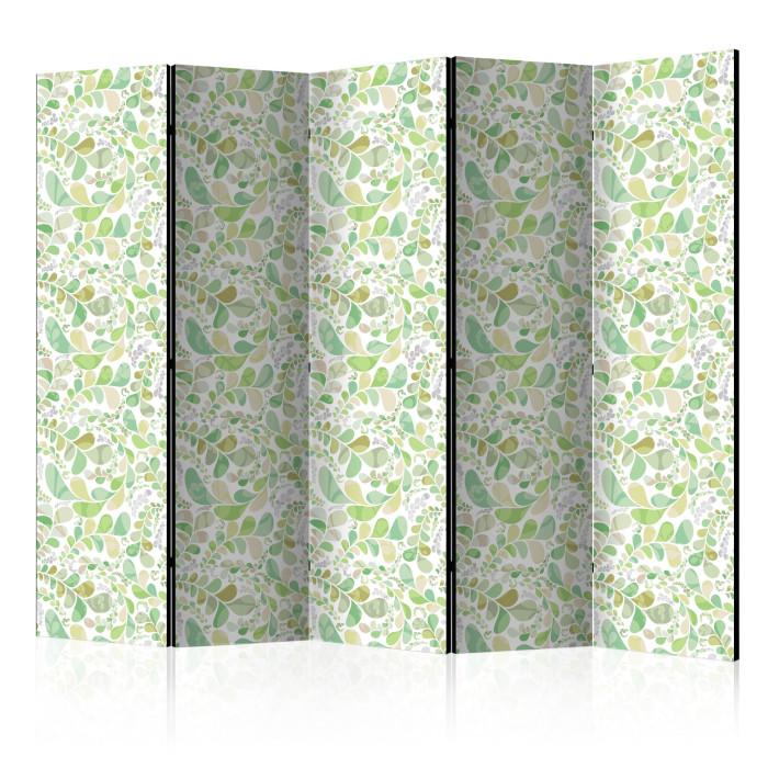 Paris Prix Paravent 5 Volets "Plants Stained Glass" 172x225cm