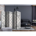 Paris Prix Paravent 5 Volets "Quilted Leather" 172x225cm