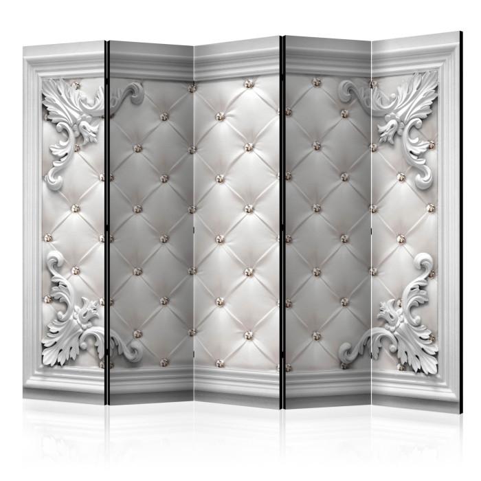 Paris Prix Paravent 5 Volets "Quilted Leather" 172x225cm