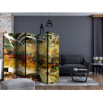 Paris Prix Paravent 5 Volets "River Of Life" 172x225cm