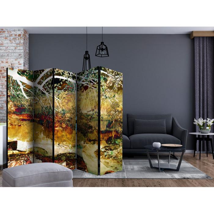 Paris Prix Paravent 5 Volets "River Of Life" 172x225cm
