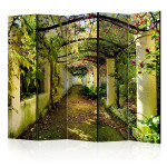 paris prix Paravent 5 Volets "Romantic Garden" 172x225cm